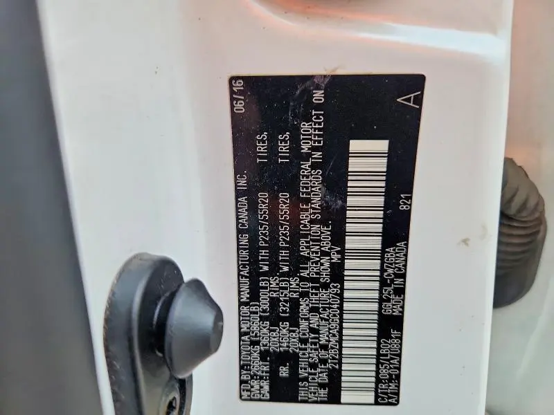 2016 LEXUS RX 350 BASE  