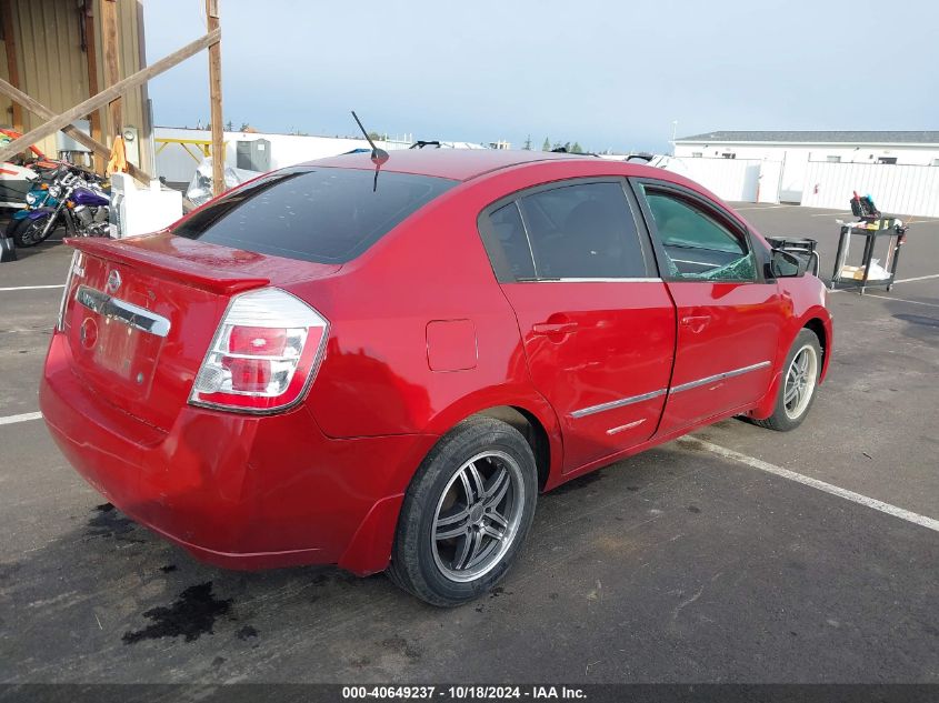 2011 NISSAN SENTRA 2.0S