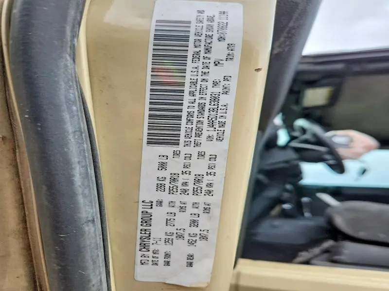 2011 JEEP WRANGLER SAHARA  