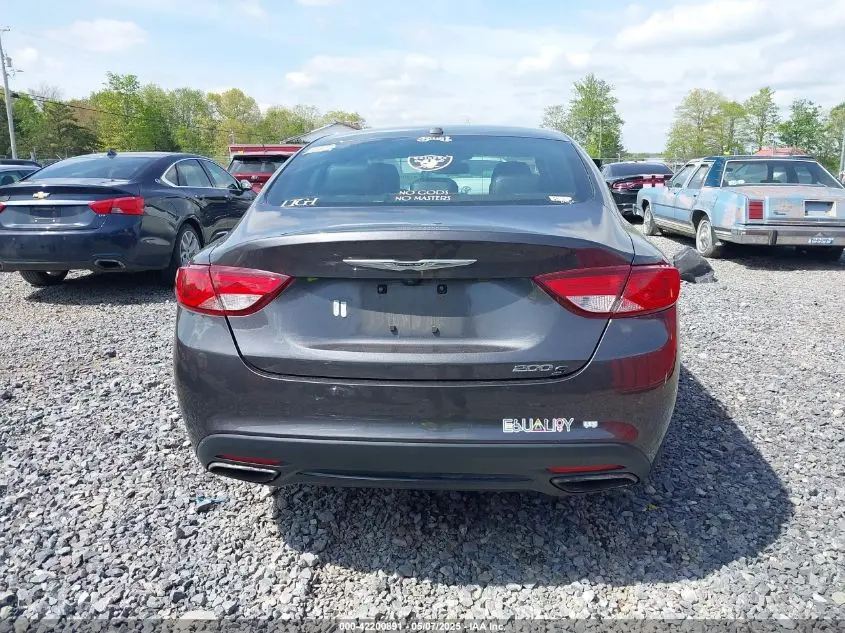 2016 CHRYSLER 200 S