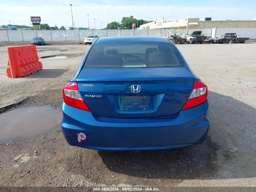2012 HONDA CIVIC LX