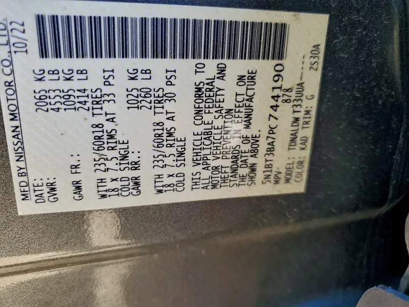 2023 NISSAN ROGUE SV  