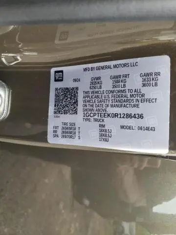 2024 CHEVROLET COLORADO TRAIL BOSS  