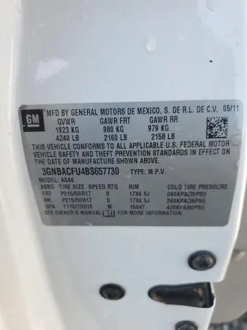 2011 CHEVROLET HHR LT  