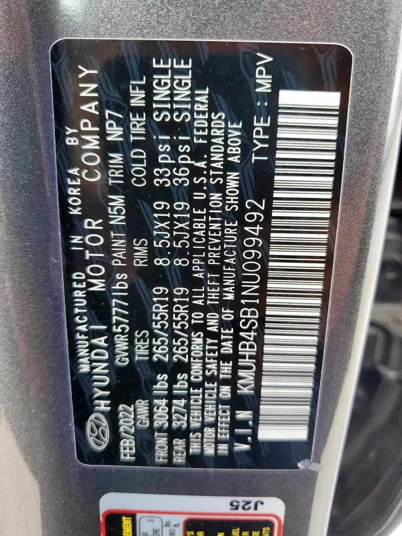 2022 GENESIS GV80 BASE  