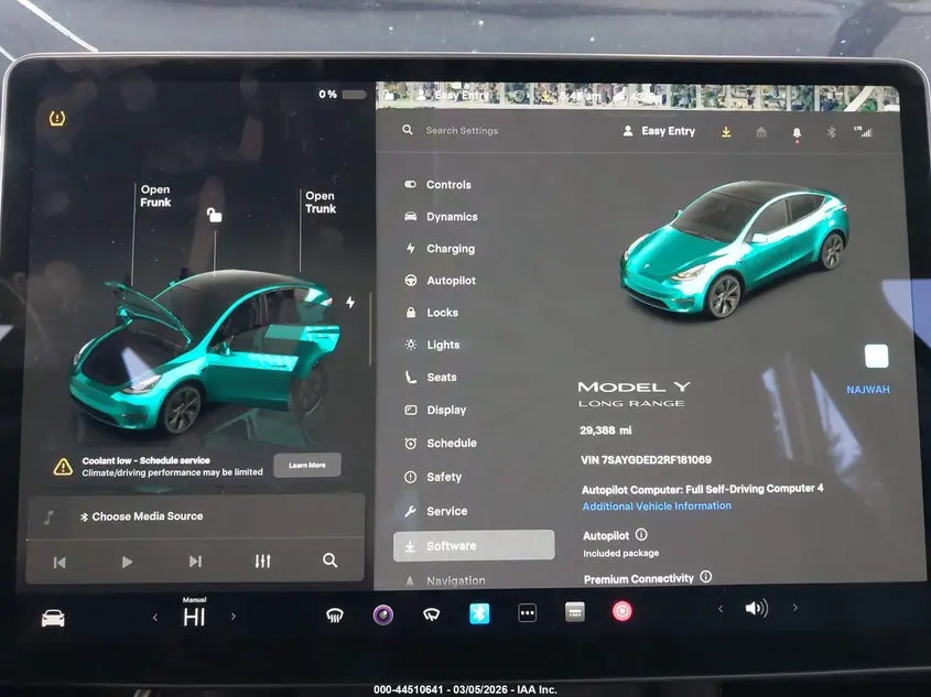 2024 TESLA MODEL Y LONG RANGE SINGLE MOTOR REAR-WHEEL DRIVE/RWD