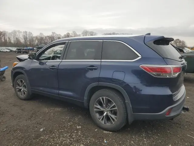 2016 TOYOTA HIGHLANDER XLE  