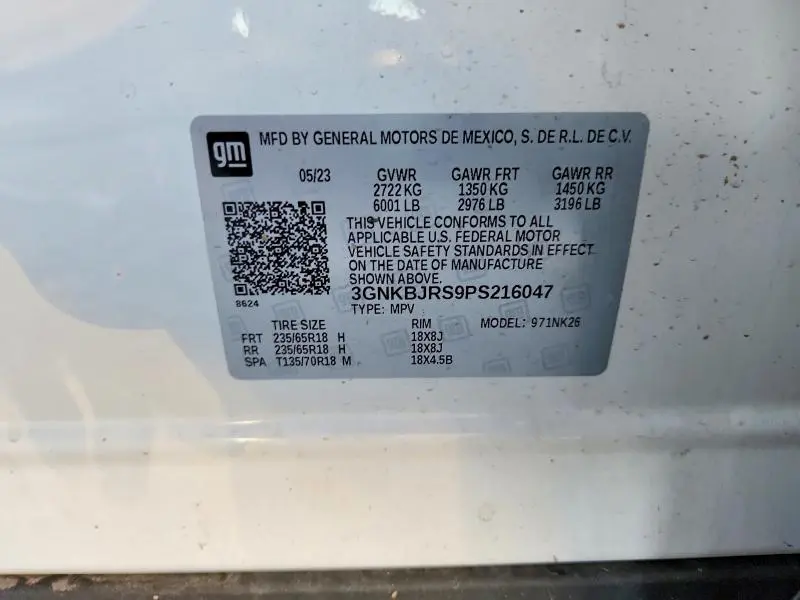2023 CHEVROLET BLAZER 3LT  