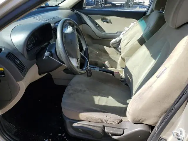 2010 HYUNDAI ELANTRA BLUE  