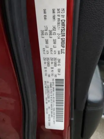 2014 DODGE DURANGO LIMITED  
