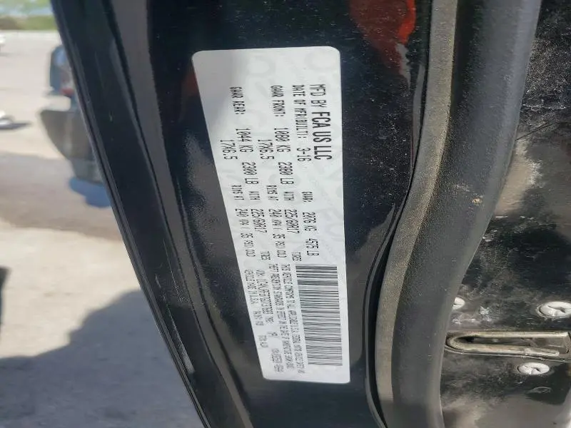 2016 JEEP PATRIOT LATITUDE  