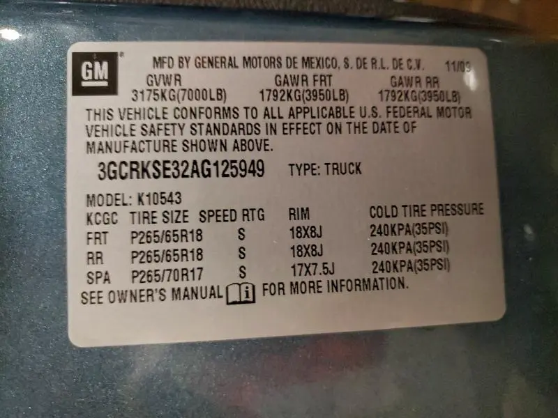 2010 CHEVROLET SILVERADO K1500 LT  