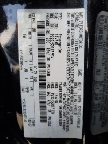 2015 FORD C-MAX PREMIUM SEL  