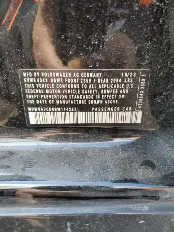2024 VOLKSWAGEN GTI AUTOBAHN  