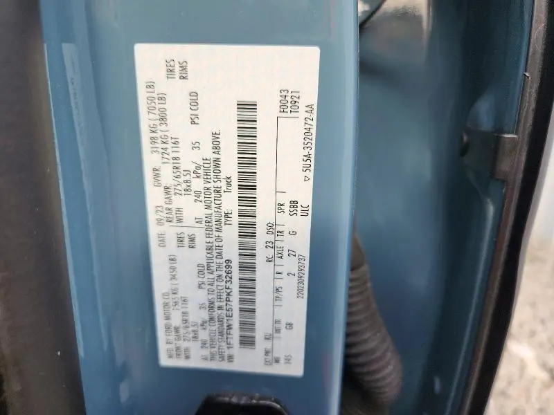 2023 FORD F150 SUPERCREW  