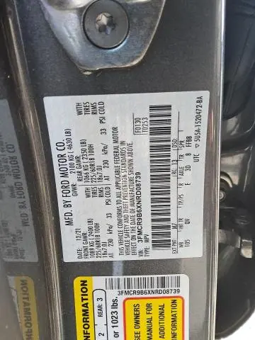 2022 FORD BRONCO SPORT BIG BEND  