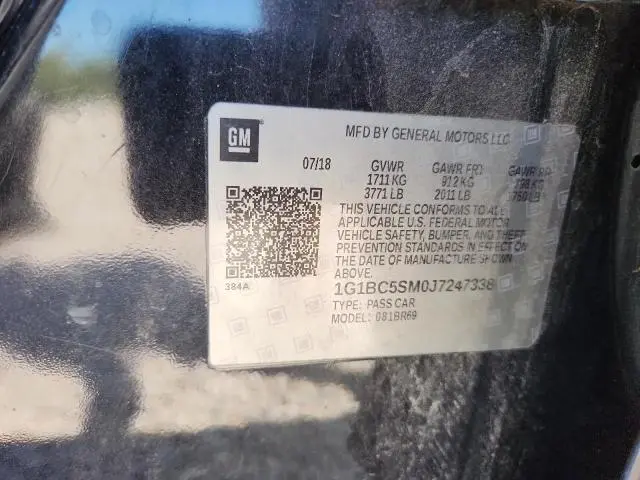 2018 CHEVROLET CRUZE LS  