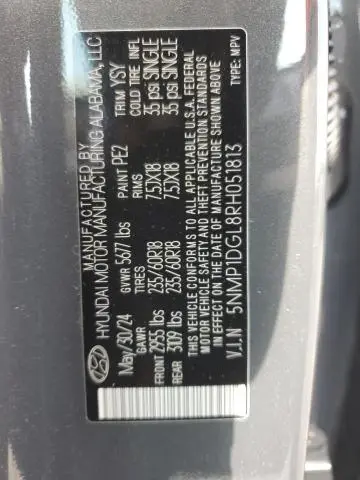 2024 HYUNDAI SANTA FE SE  