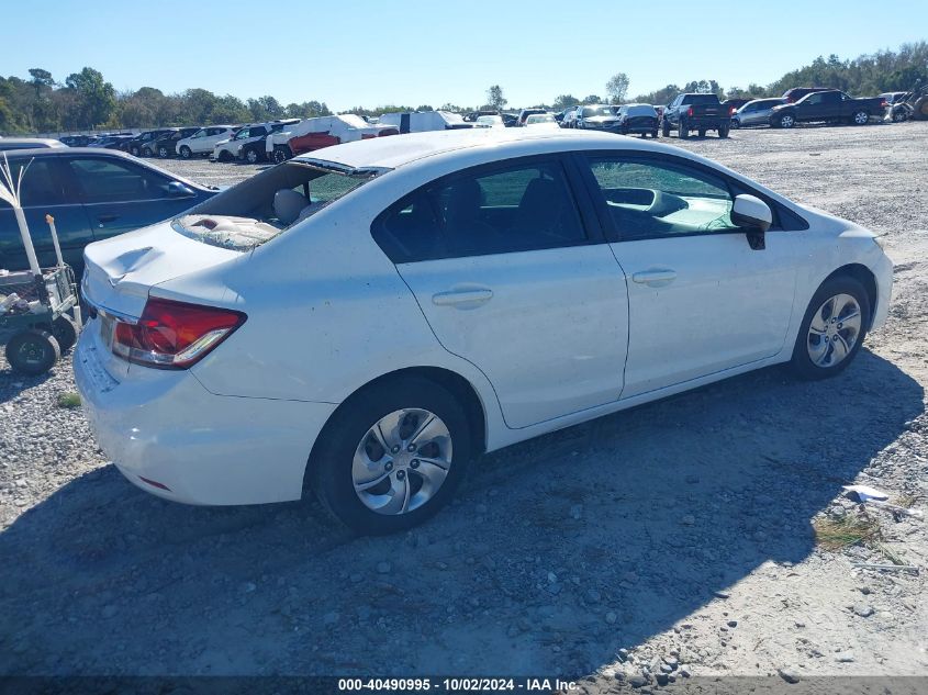 2013 HONDA CIVIC LX