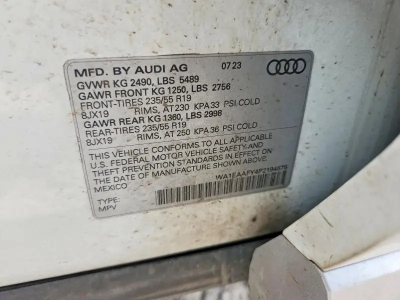 2023 AUDI Q5 PREMIUM PLUS 45  