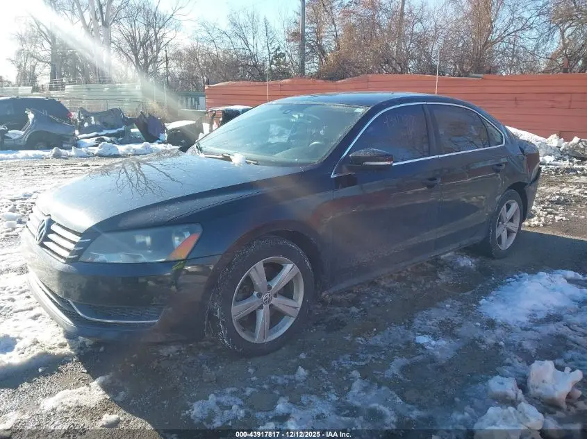 2013 VOLKSWAGEN PASSAT 2.5L SE
