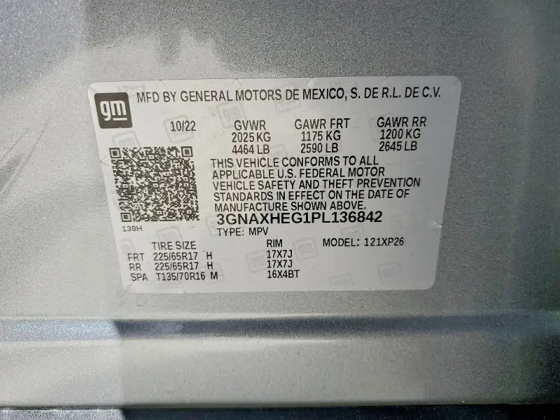 2023 CHEVROLET EQUINOX LS  