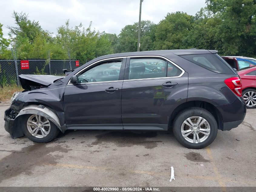 2016 CHEVROLET EQUINOX LS