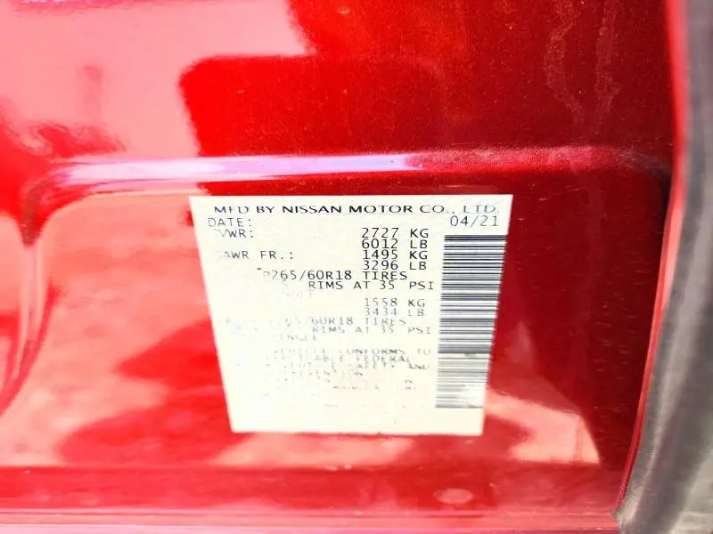 2021 NISSAN FRONTIER SV  