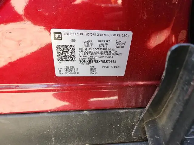 2024 CHEVROLET BLAZER RS  