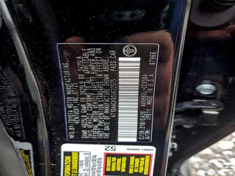 2025 TOYOTA CAMRY XSE  