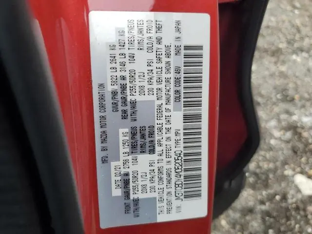 2021 MAZDA CX-9 GRAND TOURING  