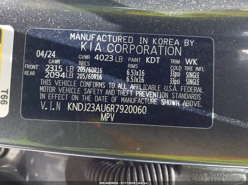 2024 KIA SOUL LX