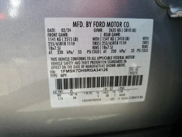 2024 FORD EXPLORER XLT  