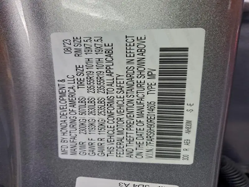 2024 HONDA CR-V SPORT TOURING  