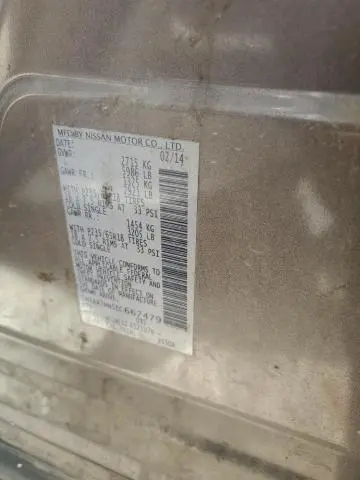 2014 NISSAN PATHFINDER S  