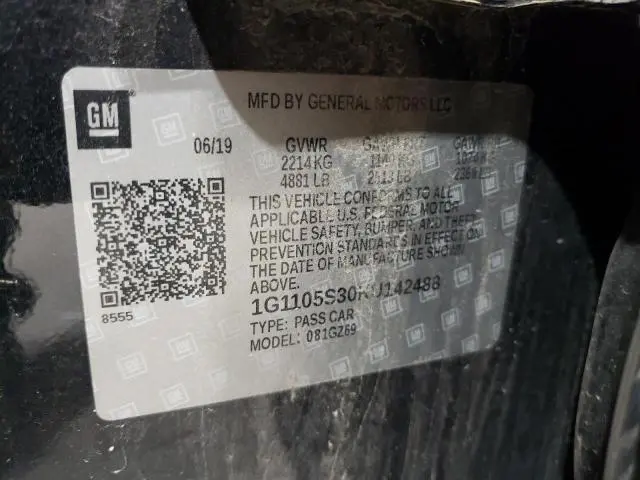 2019 CHEVROLET IMPALA PREMIER  