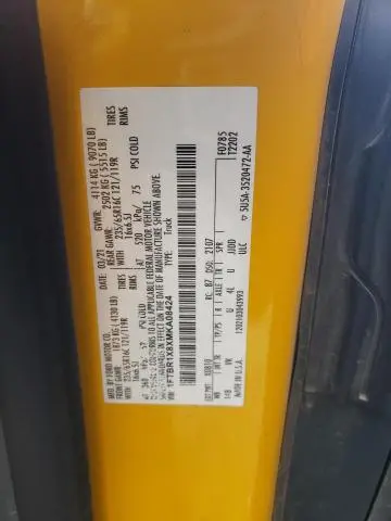 2021 FORD TRANSIT T-250