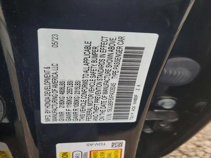 2023 ACURA TLX TECH A  