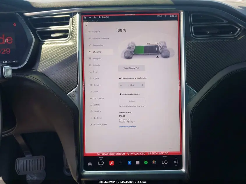 2016 TESLA MODEL X 60D/70D/75D/90D