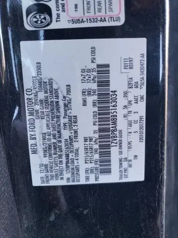 2011 FORD MUSTANG   