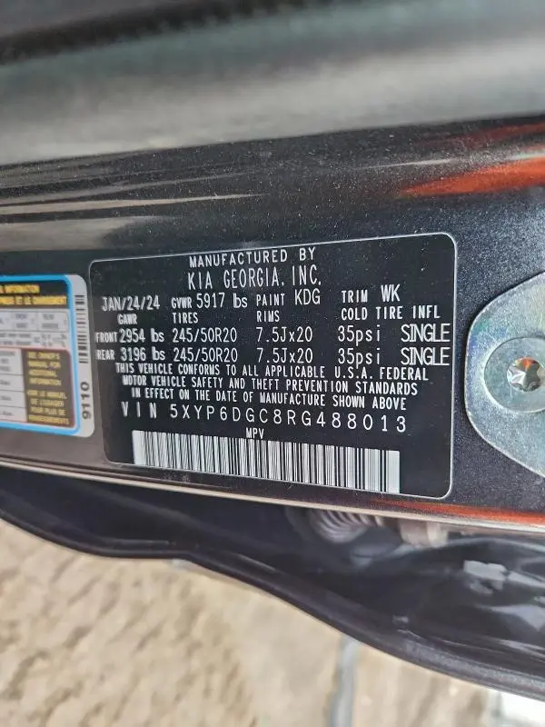 2024 KIA TELLURIDE S  