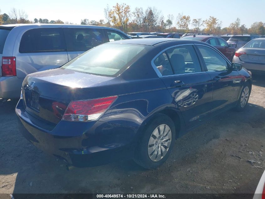 2010 HONDA ACCORD 2.4 LX