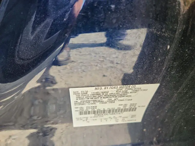 2010 FORD FLEX LIMITED  