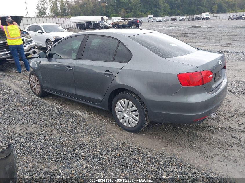 2012 VOLKSWAGEN JETTA 2.5L SE