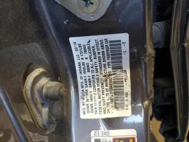2010 HONDA CIVIC LX  