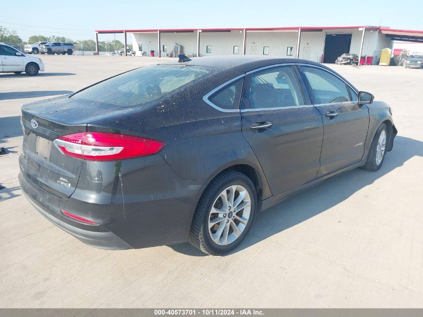 2019 FORD FUSION HYBRID SEL