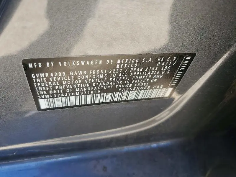 2017 VOLKSWAGEN JETTA SEL PREMIUM  