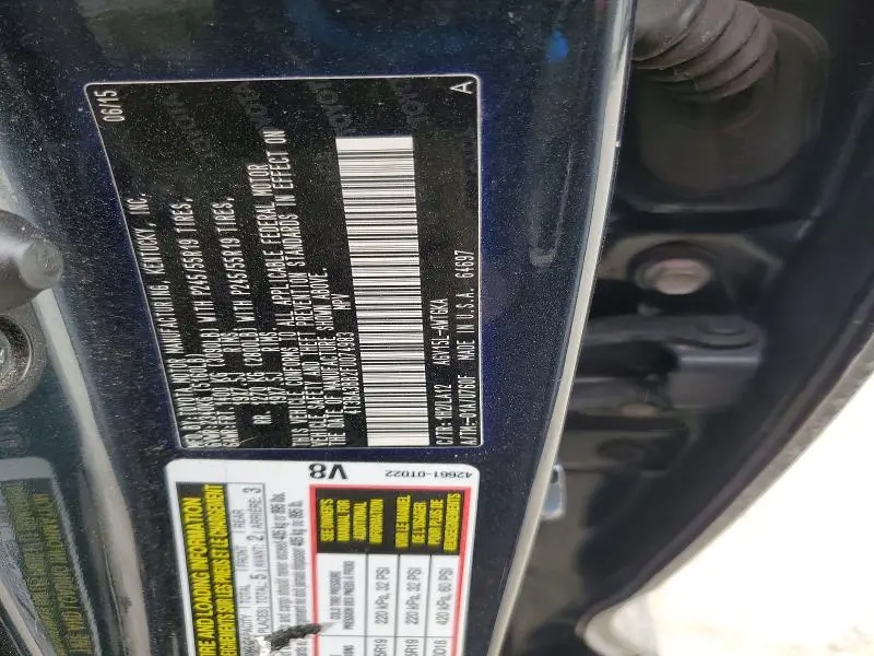 2015 TOYOTA VENZA XLE  
