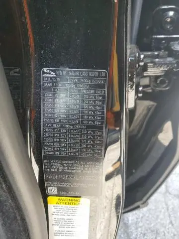 2020 JAGUAR E-PACE SE  