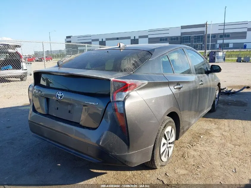 2017 TOYOTA PRIUS FOUR